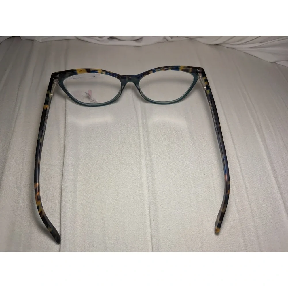 Maui Jim Plastic Eyeglasses - MJO 2111-55A - 52-16 - Matte Blue Green Tortoise